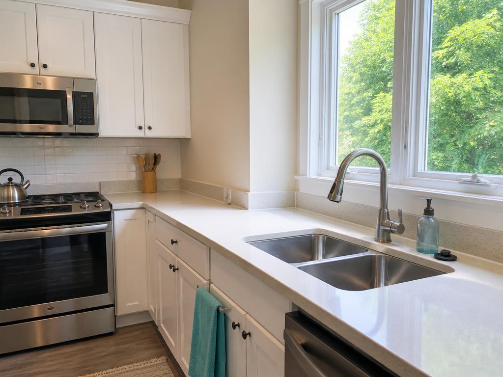 Kitchen after a StayReady turnover